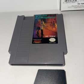 Nintendo NES Game The Mafat Conspiracy CIB Complete In Box 
