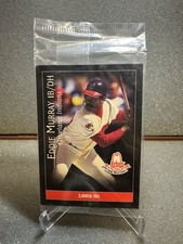 1995 Arby's Eddie Murray Cleveland Indians 3000th Hit Baseball Card SEALED