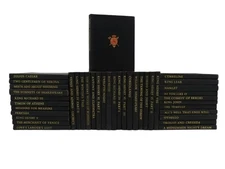 THE NEW TEMPLE SHAKESPEARE (COMPLETE 40 VOLUME LEATHERETTE SET)  1935