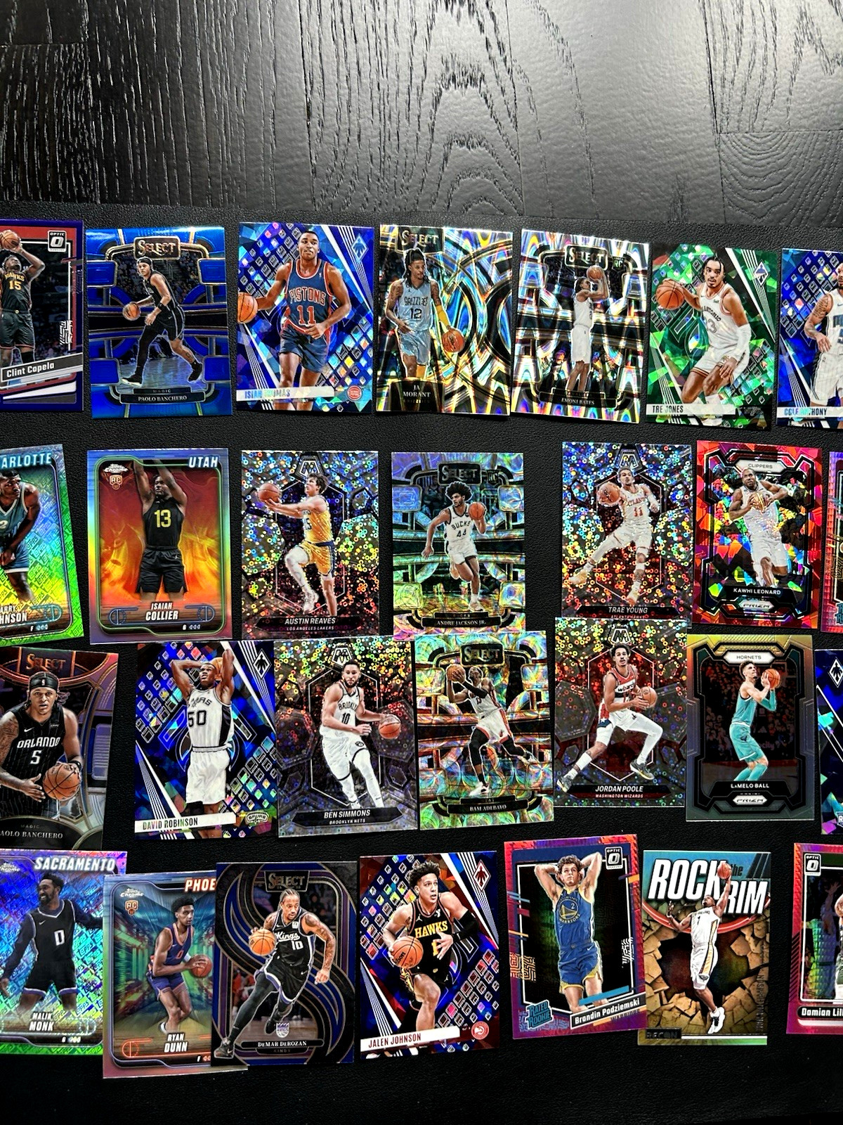 Insane (460+) Lot 5 AUTOS, Patches, #’d NBA Prizm, Select, Optic: Stars, RCs!!! view 10