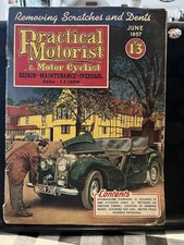 Camm, F J  PRACTICAL MOTORIST &  MOTOR CYCLIST : JUNE 1957 - Paperback BOOK 