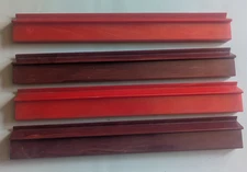 4 VTG Bakelite Catalin Mahjong Mah Jong Racks Tile Holder Super Fancy Color 886g