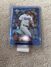 2023 Topps Chrome Update Series - David Peralta #USC147 Blue Refractor /150