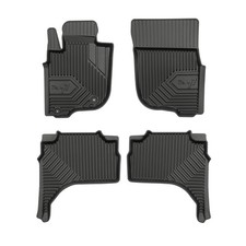 Frogum Set Tappetini Tappeto Auto TPE per Mitsubishi L 200/Triton