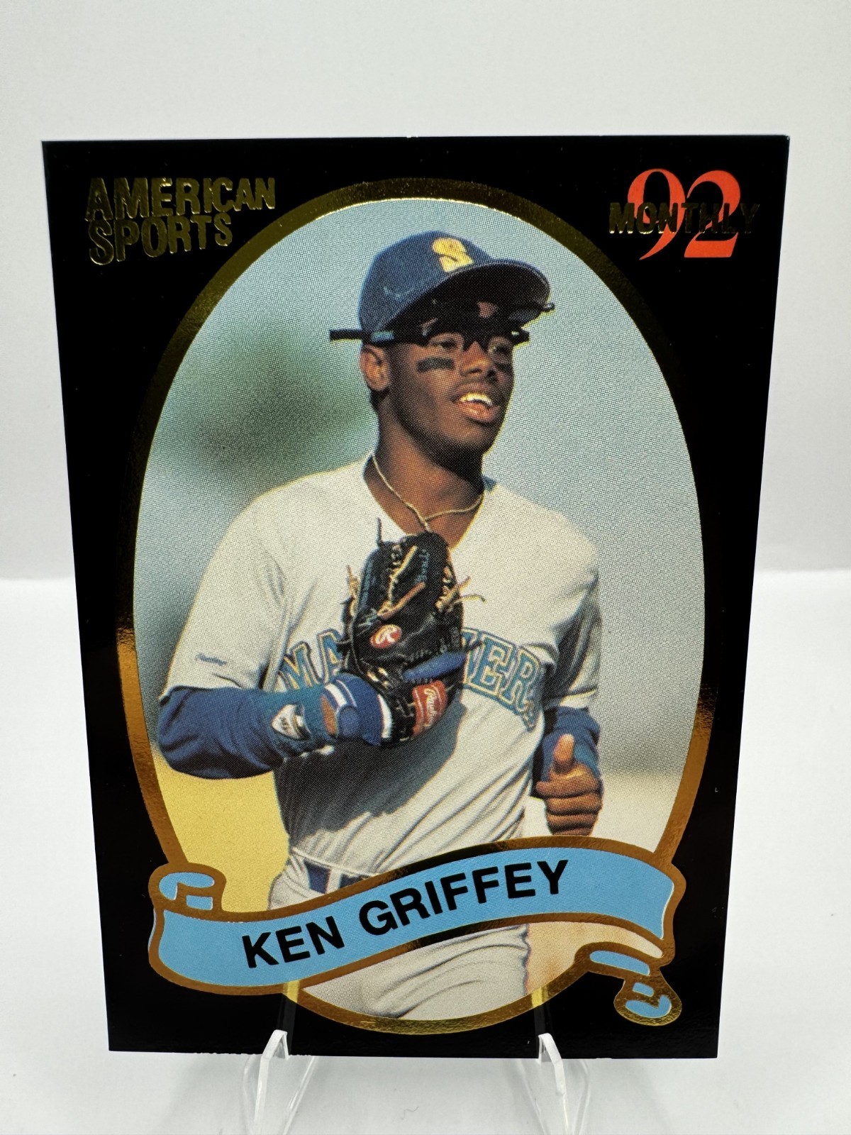 Ken Griffey Jr 1992 A.S.M. #44 MLB HOF Seattle Mariners Legend "Swingman" 1630