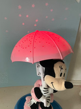 Disney Minnie Mouse Dreamy Stars Soother Cloud B Umbrella Lights Up Works 