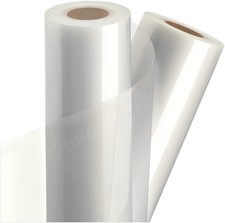 Clear Vinyl Laminate for Stickers, 12" x 15FT x 15FT, Glossy