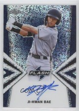 2020 Leaf Flash Flashback Base Blue 16/35 Ji Hwan Bae Ji-Hwan #BA-JHB Auto nd3