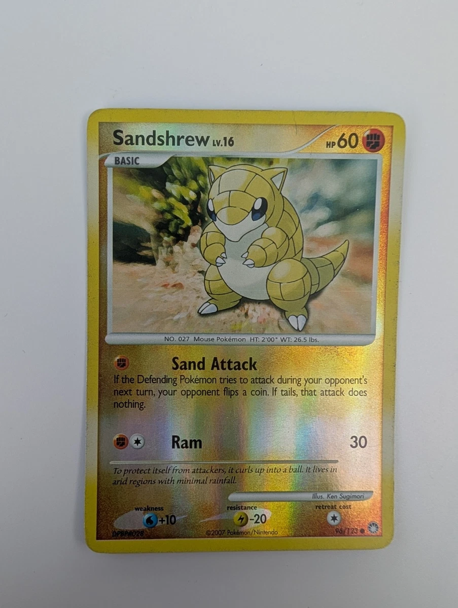 Sandshrew In Pokémon Individual Trading Cards for sale | eBay
