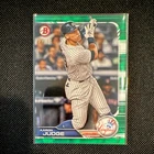 2019 Bowman Aaron Judge Green Parallel #16 /99 Yankees MLB Baseball Card