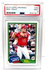 2018 Topps Archives MIKE TROUT Baseball Card PSA 9 MINT