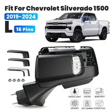 For 2019-2024 Chevy Silverado 1500 Side Mirro...