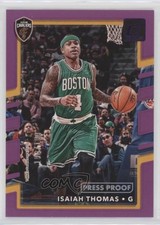 2017-18 Panini Donruss Press Proof Purple 194/199 Isaiah Thomas #9 r7o