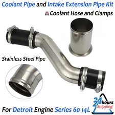Coolant Pipe and Intake Extension Pipe Hose Kit For Detroit Engine 14L Series 60