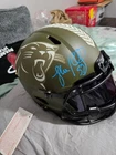 Luke Kuechly Autographed Full Size Authentic STS Helmet