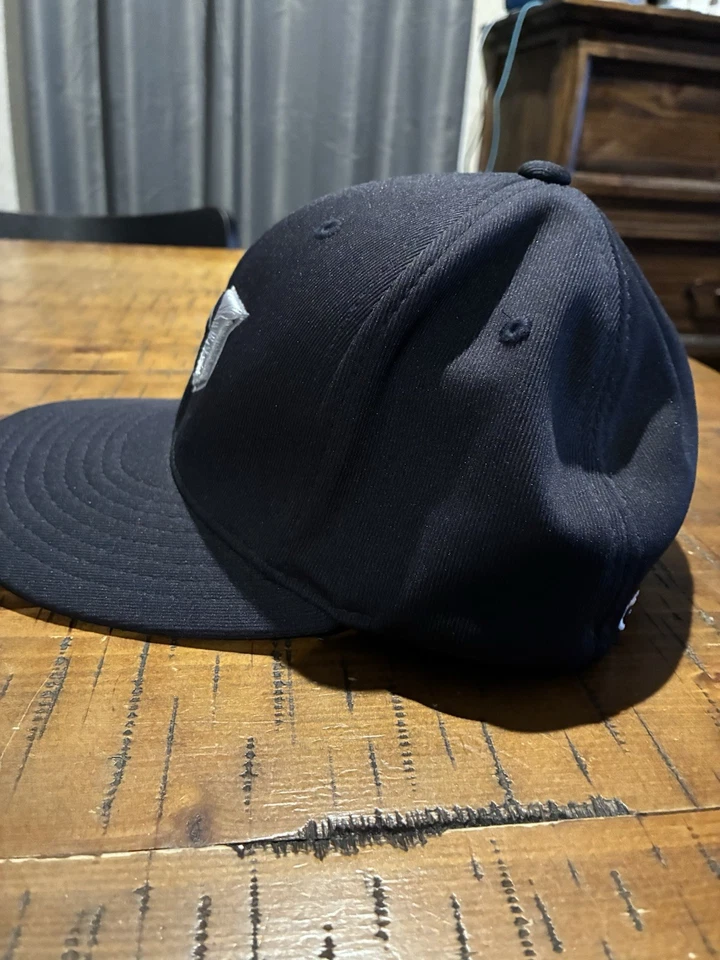 Gorra Richardson Pulse Flex para sombrero negra plateada logotipo H - talla pequeña/mediana Flex-fit Foto 3 de 4