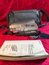 Sony Handycam DCR-TRV140 Digital 8 Camcorder With Nightshot Tested Works