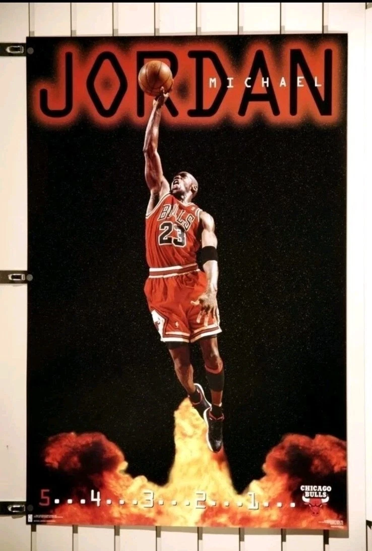 Michael Jordan Mint Grade Vintage Sports Posters for sale | eBay