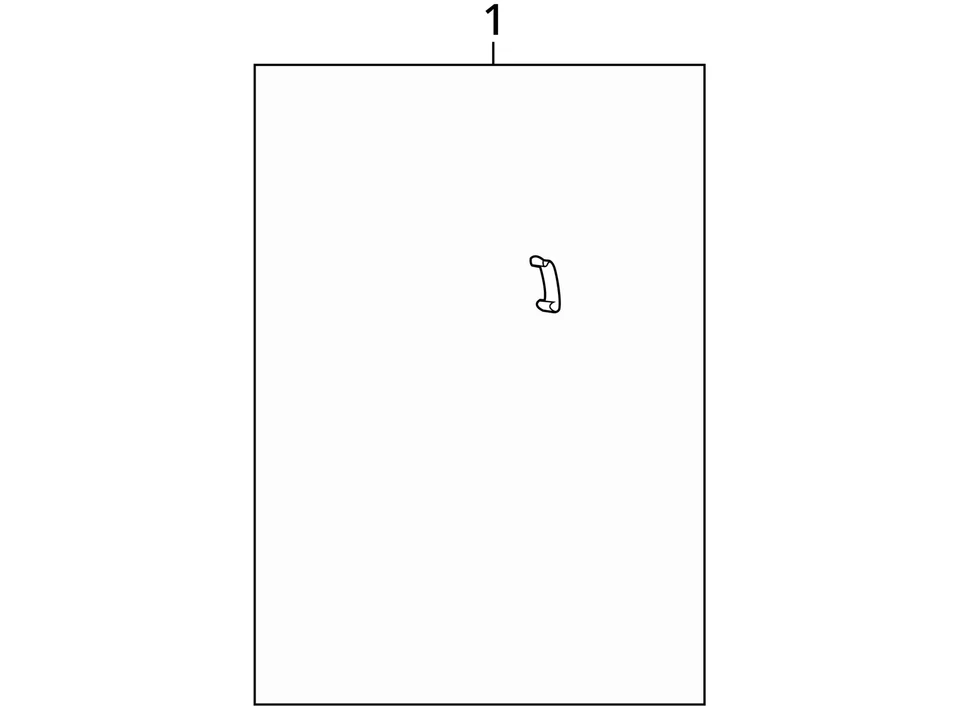 Трубка впускного шланга воздухоочистителя 2010-2013 Ford Transit Connect RL58Y - Изображение 3 из 3
