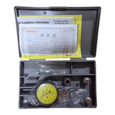 Mitutoyo 513-401E 0.001mm Dial Test Indicator 0.14mm New Condition Genuine