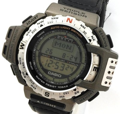 Casio Pro Trek Triple Sensor Quartz Watch (Used) (54086)
