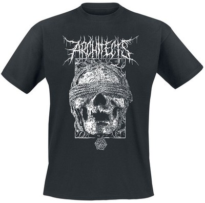 Architects T-Shirt Unisex Blindfolded Skull schwarz Band-Merch, Bands