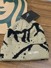 Arc'teryx Grotto Toque Beanie Light Brown Merino Wool Unisex Winter Ski Hat NWT