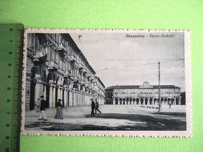 ALESSANDRIA (AL) - VIEW OF PIAZZA GARIBALDI - 17782