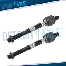 Pair Front Suspension Inner Tie Rod End Links for Hyundai Santa Fe Kia Sorento