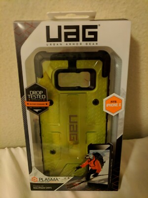 Urban Armor Gear UAG for Apple New iPhone X (2017) Plasma Series: Citron