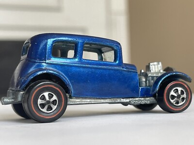 HOT WHEELS Redlines Classic 32 Ford Vicky - Blue 1968
