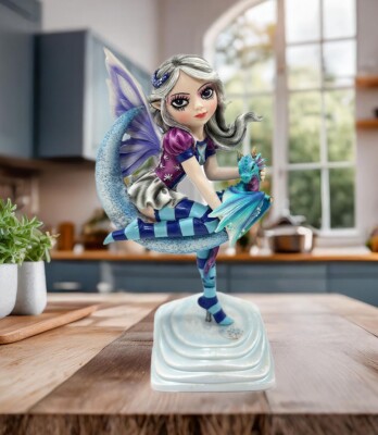Gothic Fee Figur Mond Magie detaillierte Statue Nemesis jetzt neu & verpackt 17,5 cm