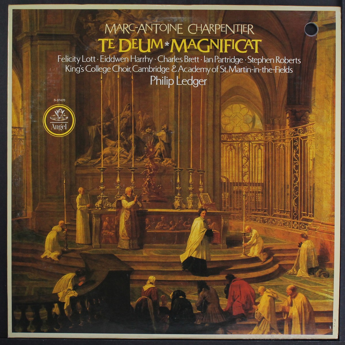 ペッピング　テデウム
フレミッヒ　ギーベル＆ギュンター
1961年発売DG盤LP PHILIP LEDGER: charpentier: te deum / magnificat ANGEL 12