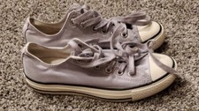 Converse Chuck Taylor All Star Low Top Gray Lace Up men's 5 147017c women's 7