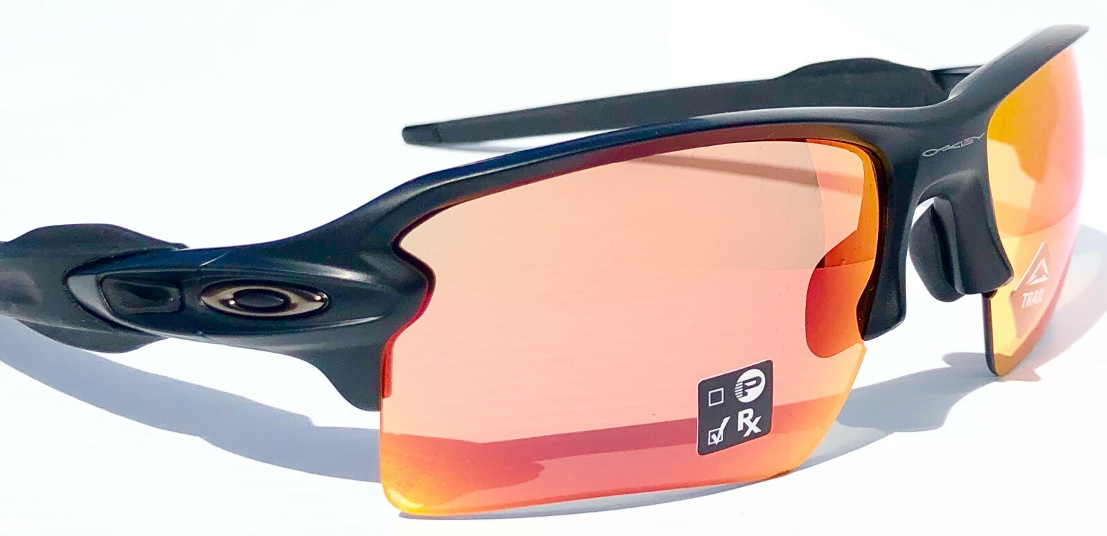 NEW* Oakley FLAK 2.0 Black Matte PRIZM Trail Torch XL Lens Sunglass 9188-A7 | eBay