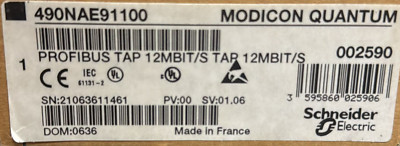 Schneider Electric 490NAE91100 Modicon 490-NAE-911-00 Industrial Control System