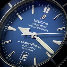 Breitling Superocean Heritage Blue Men's Watch - A17320 4