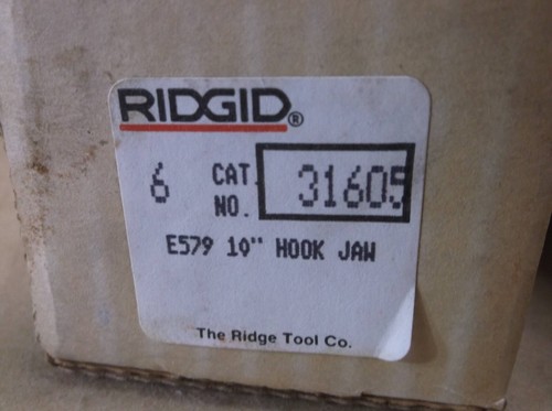 31605 Rigid NEW In Box 10" Pipe Wrench Hook Jaw 1VTL8 - Picture 4 of 4