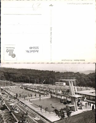 555149,Baden Baden Hardbergbad Freibad Bad Sprungturm