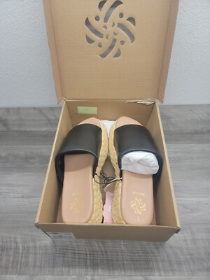 Sam & Libby Women's Ingrid Espadrille Slide Sandal  Size 9