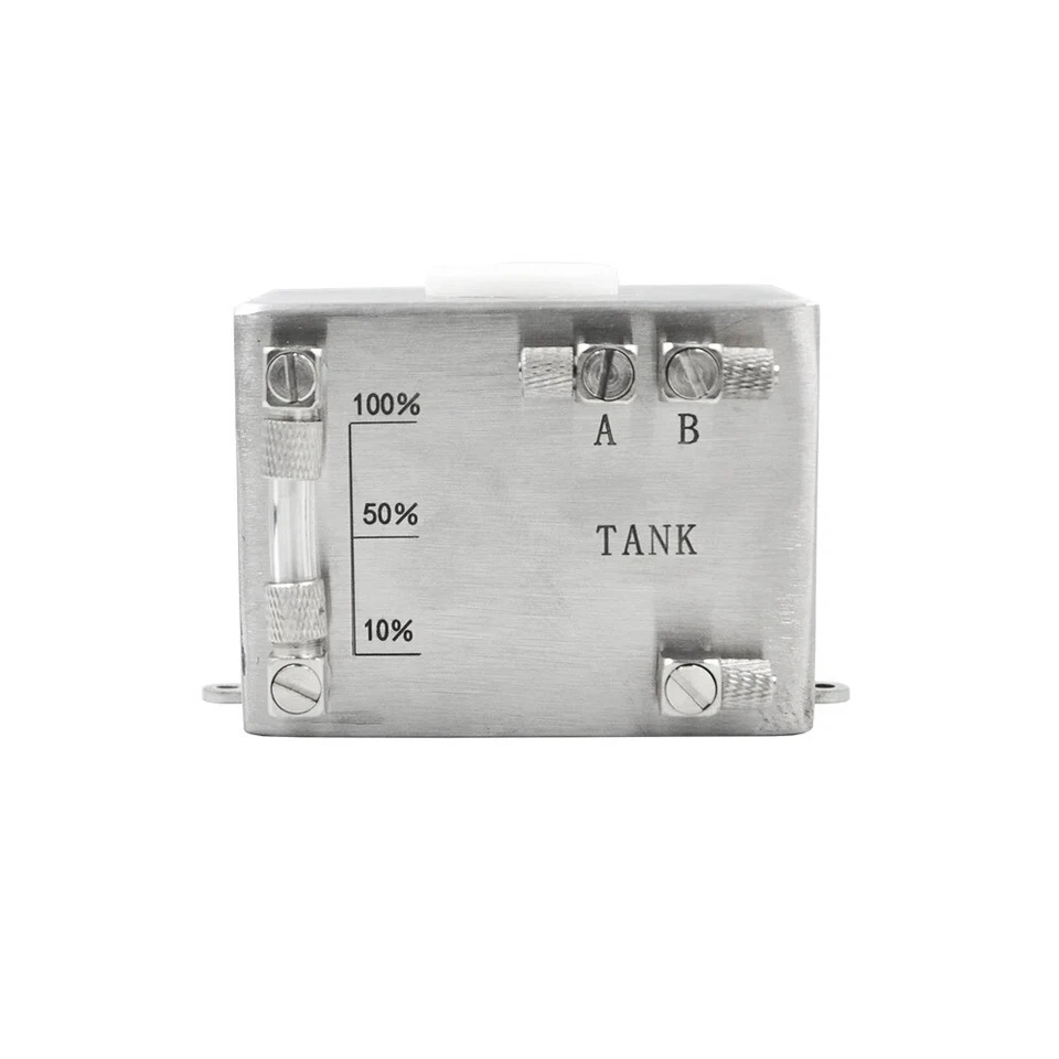 200ml Mini Hydraulische Metall Kraftstoff Tank Mit Öl Menge Display Für Benzin - Bild 3 von 4