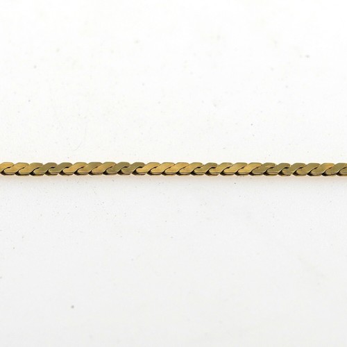 Rubin Perlen Collier 585 Gold 14 Kt Gelbgold Edelstein Damen Wert 860,- - Bild 5 von 6