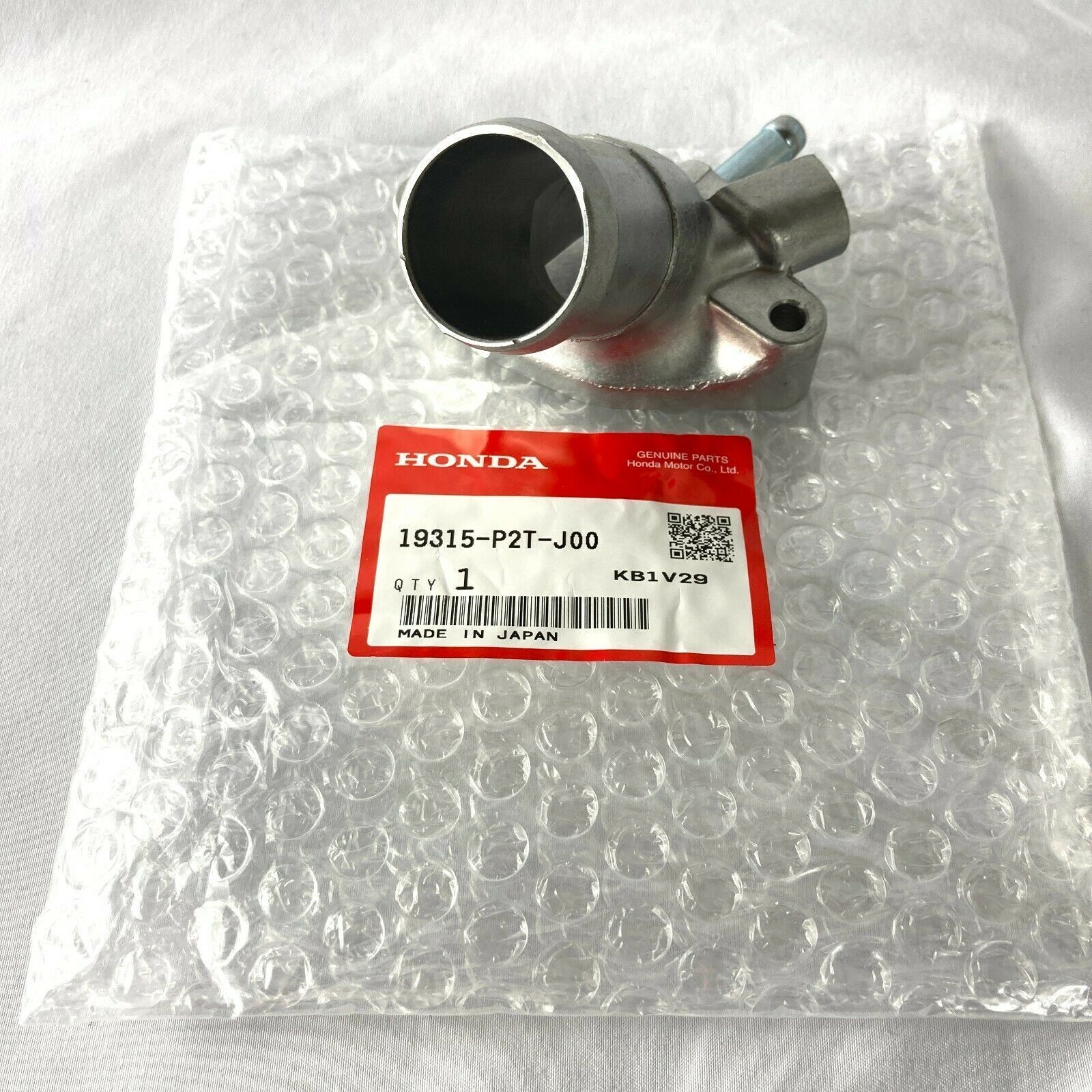 Honda Genuine OEM CIVIC 9900 B16 Water Neck Coolant Pipe on Cylinder