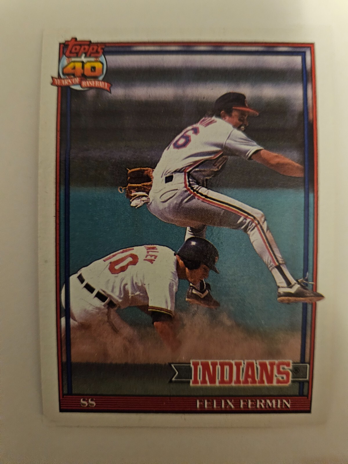1991 TOPPS FELIX FERMIN #193 NM