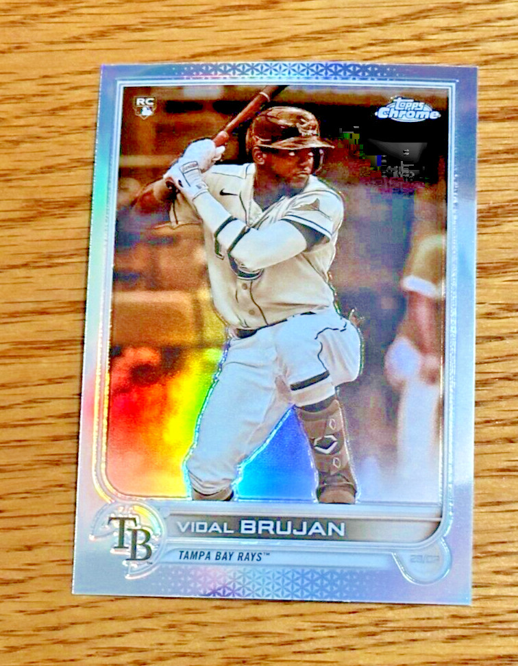 VIDAL BRUJAN 2022 Topps Chrome #134 Rookie RC Sepia Refractor