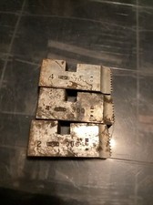 Three 1-1/2-2  Oster 300 thread dies 12-d-6  8-d-1