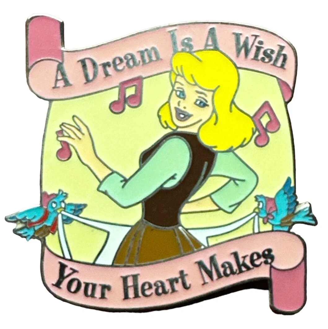 Disney Store - Magical Musical Moments - A Dream Is a Wish Your Heart Makes Pin