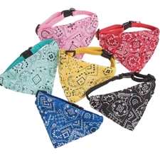 Triangle Bandana Collar Neck Scarf Kitty Cat Puppy Dog Pet Adjustable New