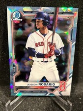 2021 Jeisson Rosario /99 Bowman Sapphire Edition Chrome Prospects Aqua Refractor