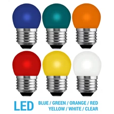 Globe S11 LED 1.2W =11W Watt 120V Medium E26 Base Indicator Sign Pack of 1 Bulb